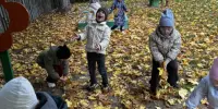 Золотая осень на нашем участке: изучаем природу и помогаем взрослым!